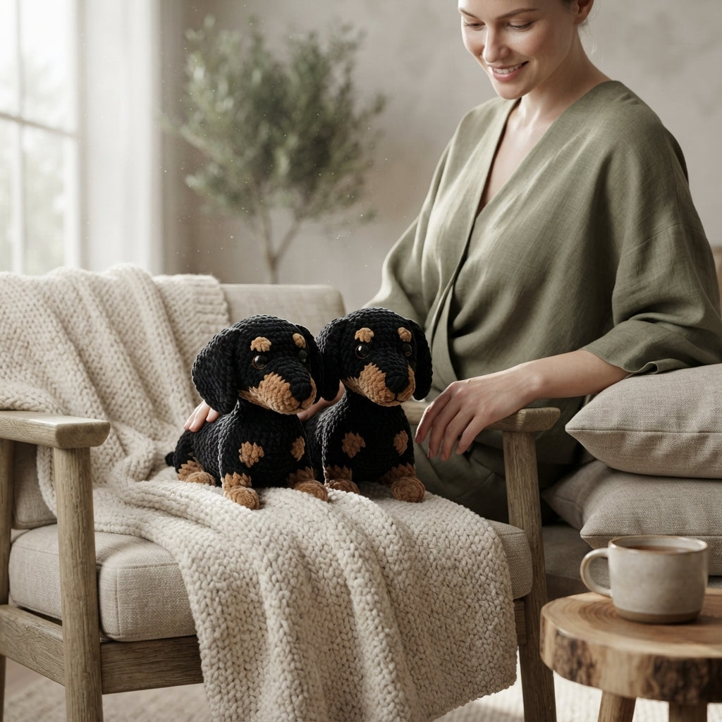 Plush Puppy | Crochet Pattern PDF