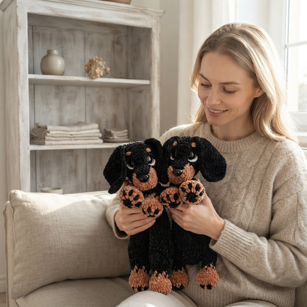 Plush Puppy | Crochet Pattern PDF