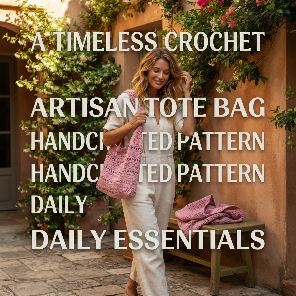 Mesh Bag Everyday Tote | Crochet Pattern PDF