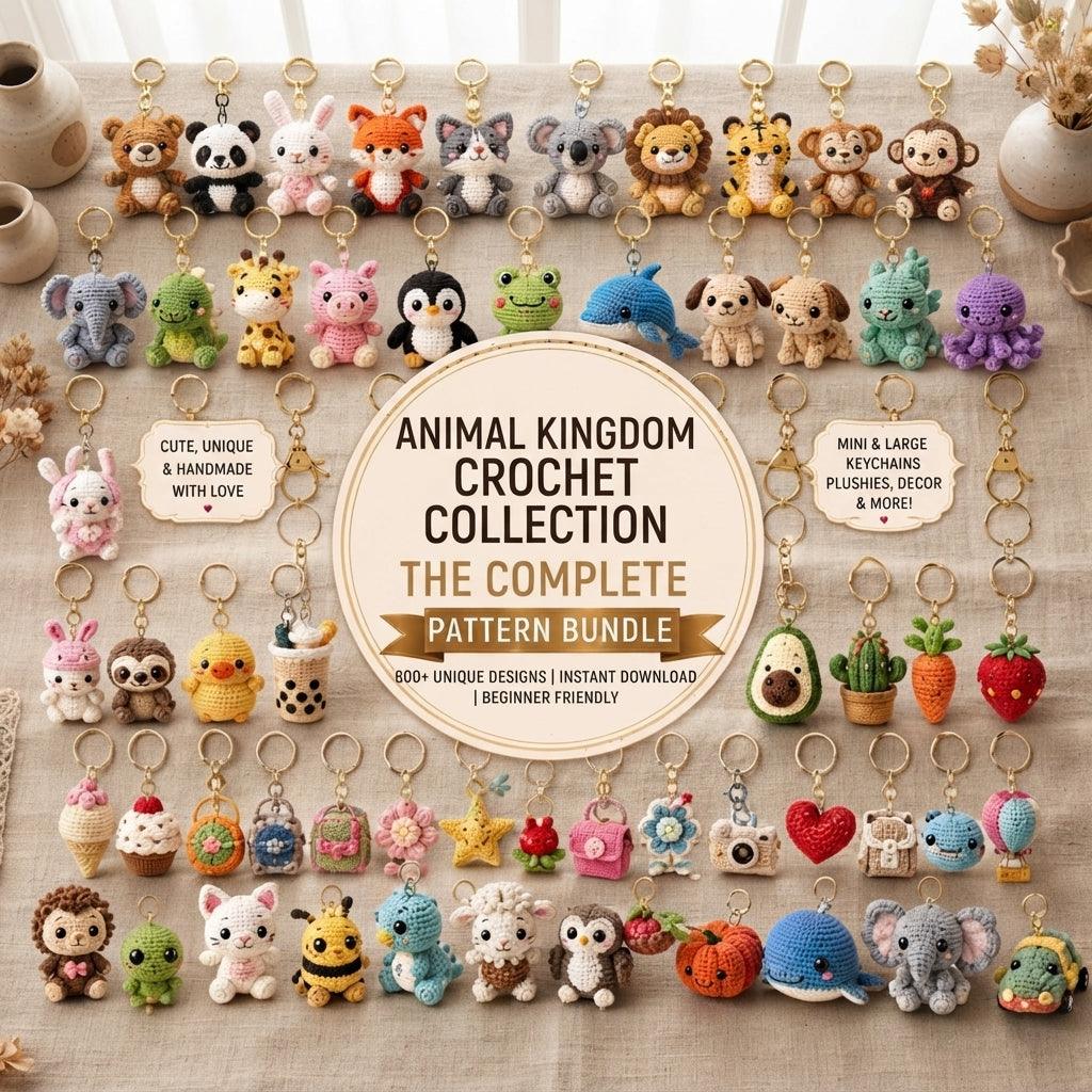 Ultimate Crochet Animal Bundle | 600+ PDF Patterns