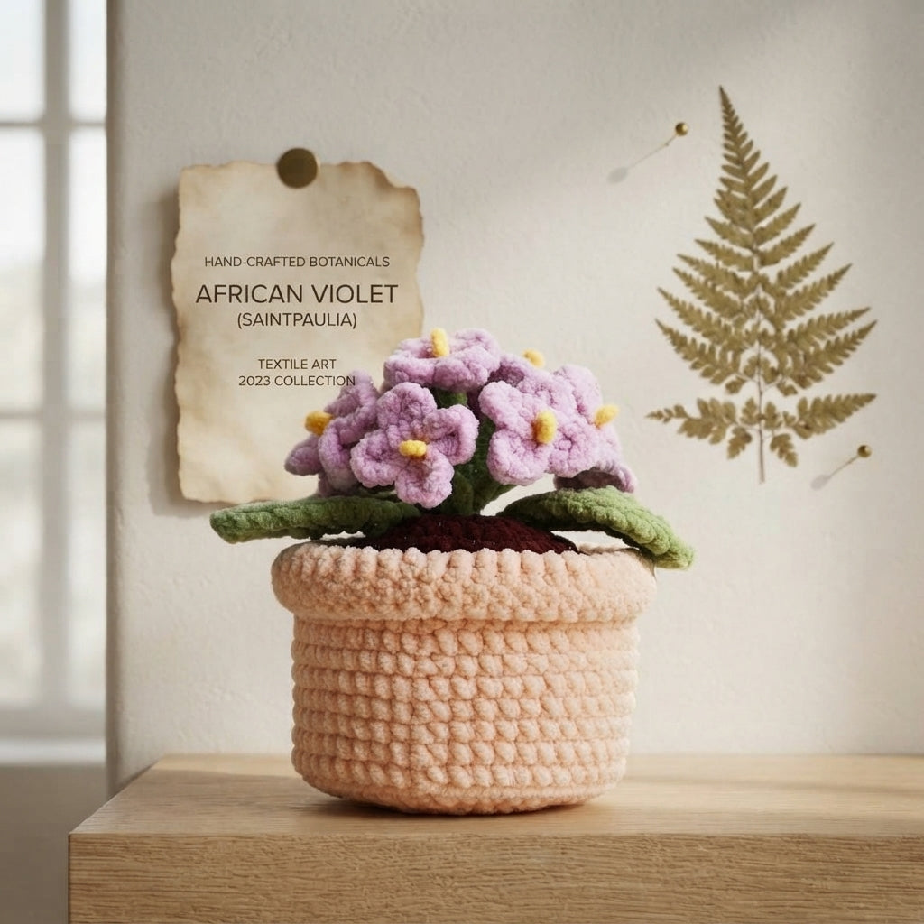 Enchanting Flower Keyring | Amigurumi Guide PDF