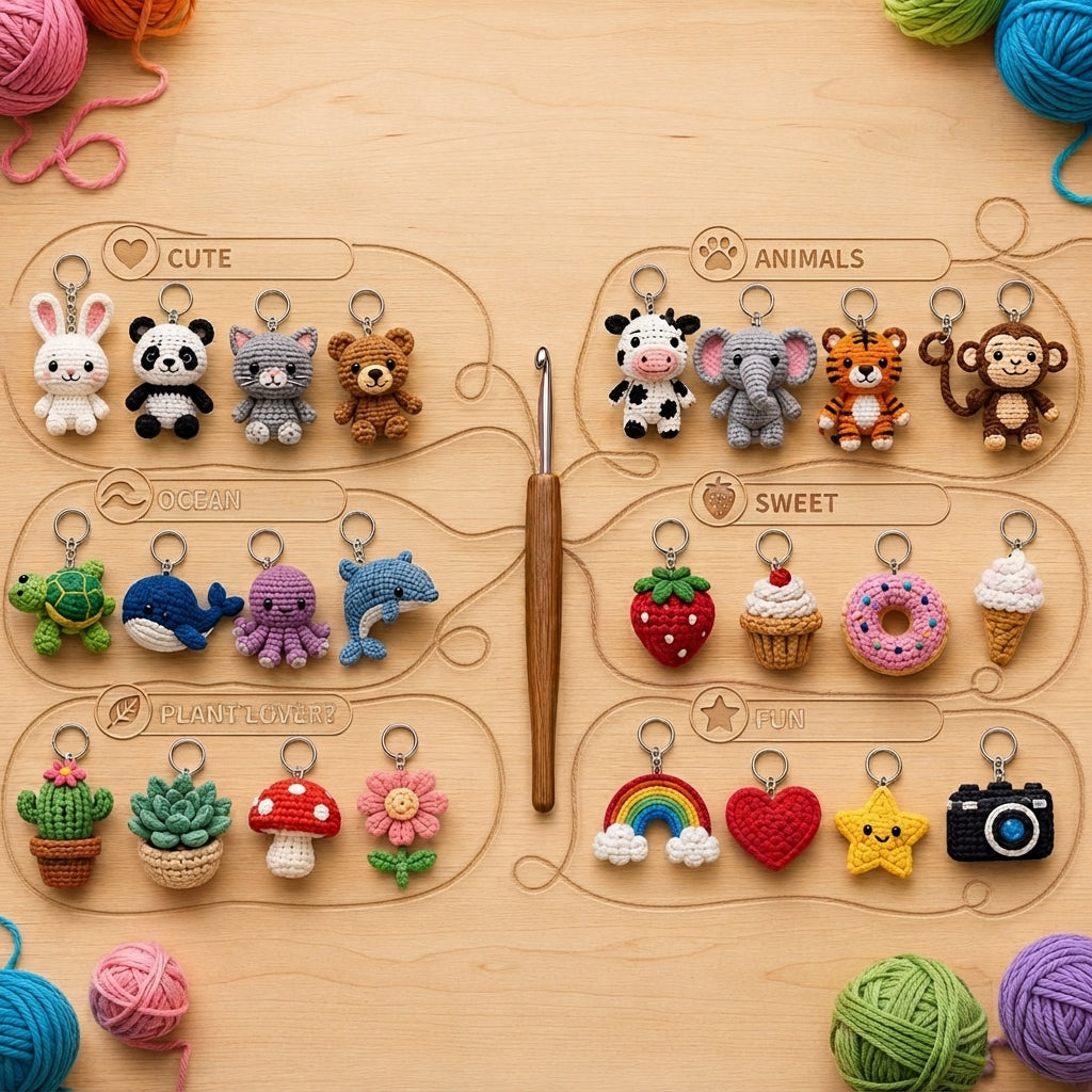 Ultimate Keychain Collection | 1000+ Amigurumi PDF