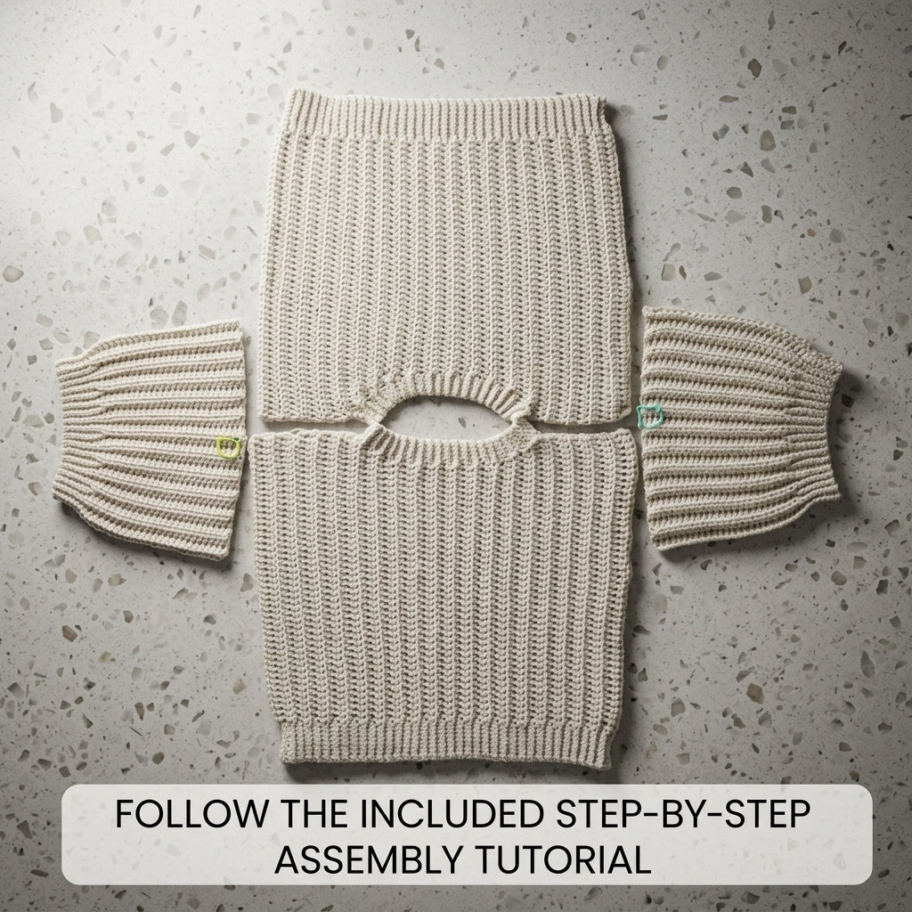 Sweater Personalized Name Baby Sweater | Crochet Pattern PDF