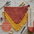 Kiana Triangle Hair Kerchief | Crochet Pattern PDF