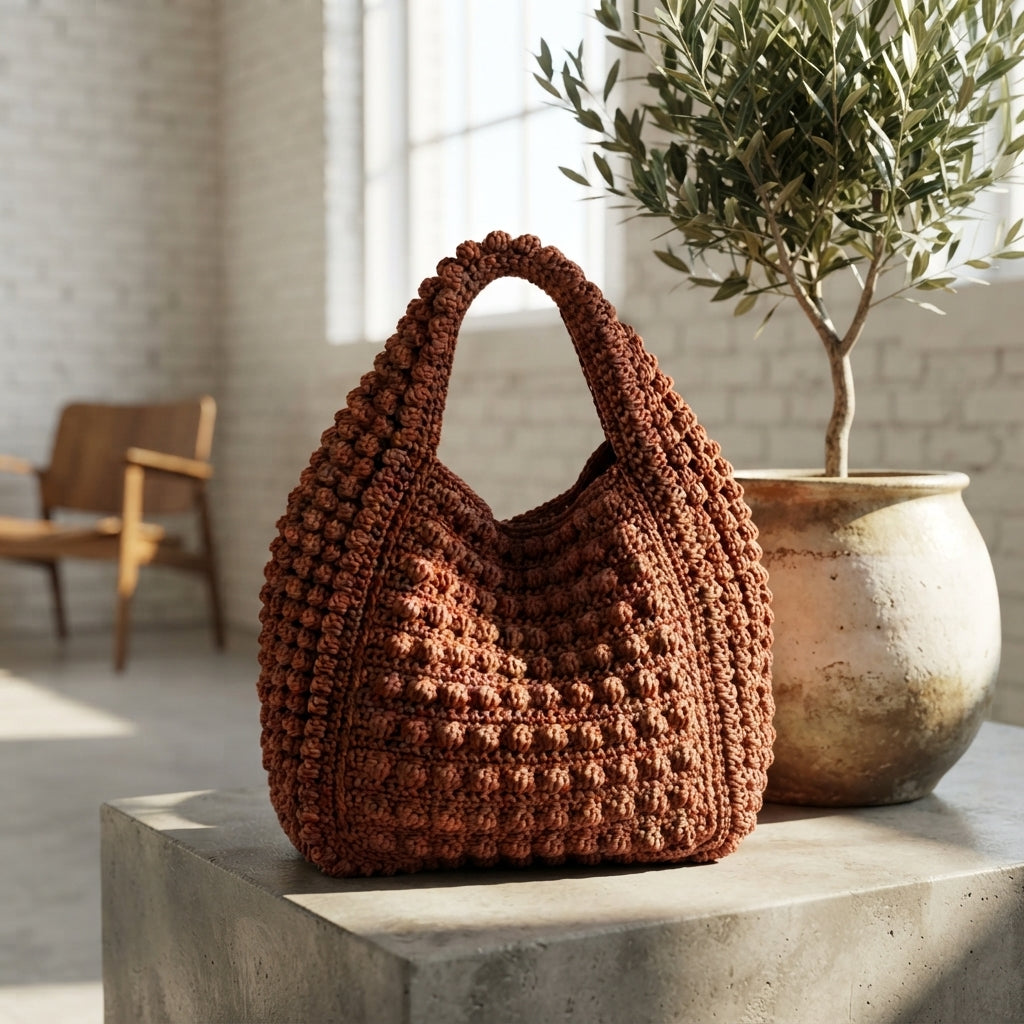 Beach Bag Purse Tote V2 | Crochet Pattern PDF