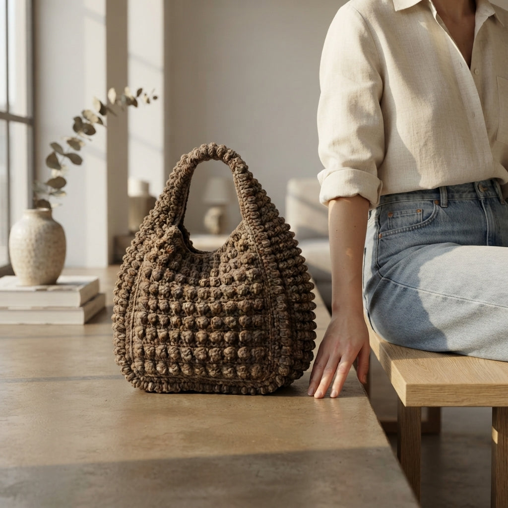 Beach Bag Purse Tote V2 | Crochet Pattern PDF
