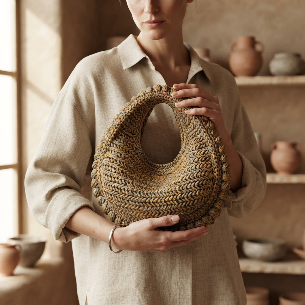 Purse Handbag Beach Bag | Crochet Pattern PDF