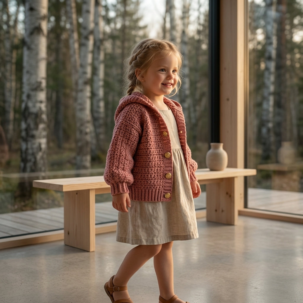 Star Stitch Baby Cardigan Star Stitch v3 | Crochet Pattern PDF