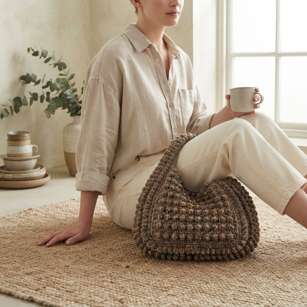 Beach Bag Purse Tote V2 | Crochet Pattern PDF