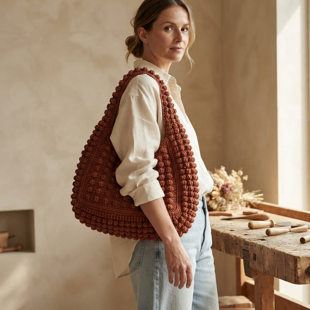 Beach Bag Purse Tote V2 | Crochet Pattern PDF