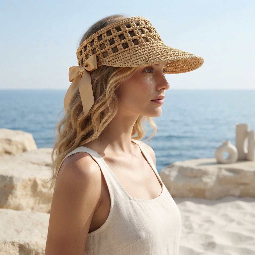 Trendy Sun Visor | Crochet Visor Pattern — Design 13