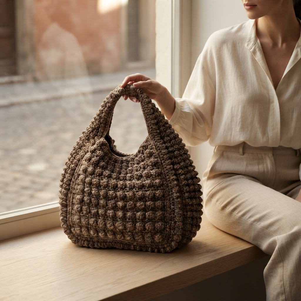 Beach Bag Purse Tote V2 | Crochet Pattern PDF