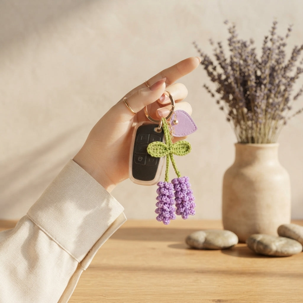 Adorable Bag Charm Keychain | Crochet Pattern PDF — Design 6
