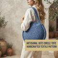 Jute Round Beach Bag | Crochet Pattern PDF