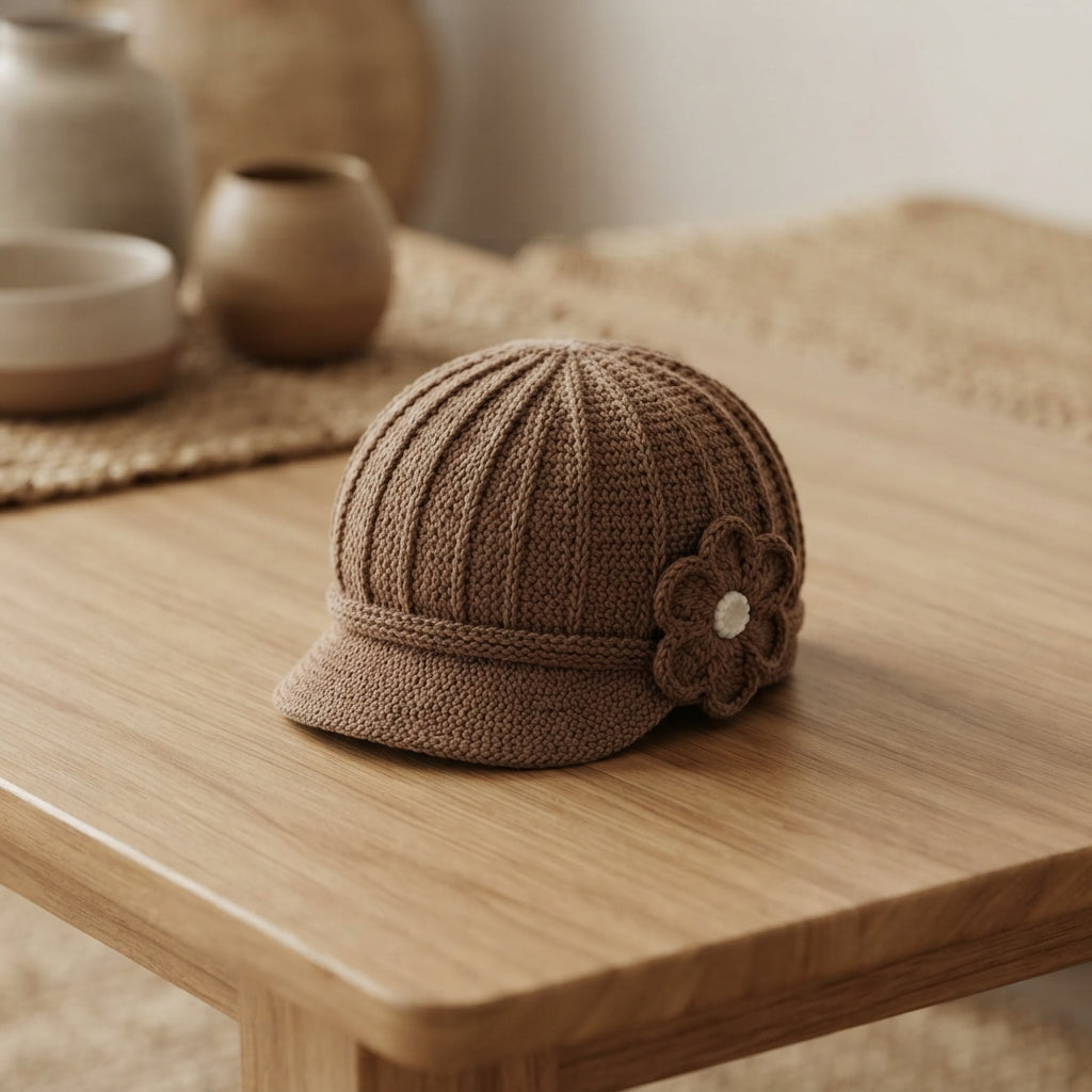 Graceful Sun Visor | Handmade Hat PDF — Design 9