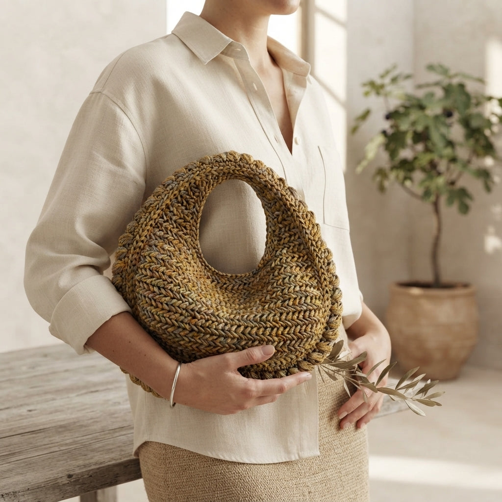 Purse Handbag Beach Bag | Crochet Pattern PDF