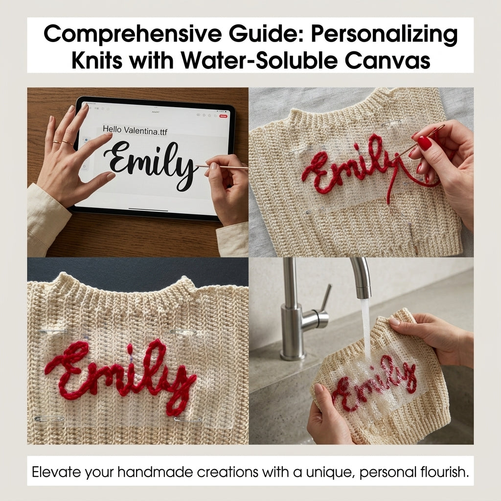 Sweater Personalized Name Baby Sweater | Crochet Pattern PDF