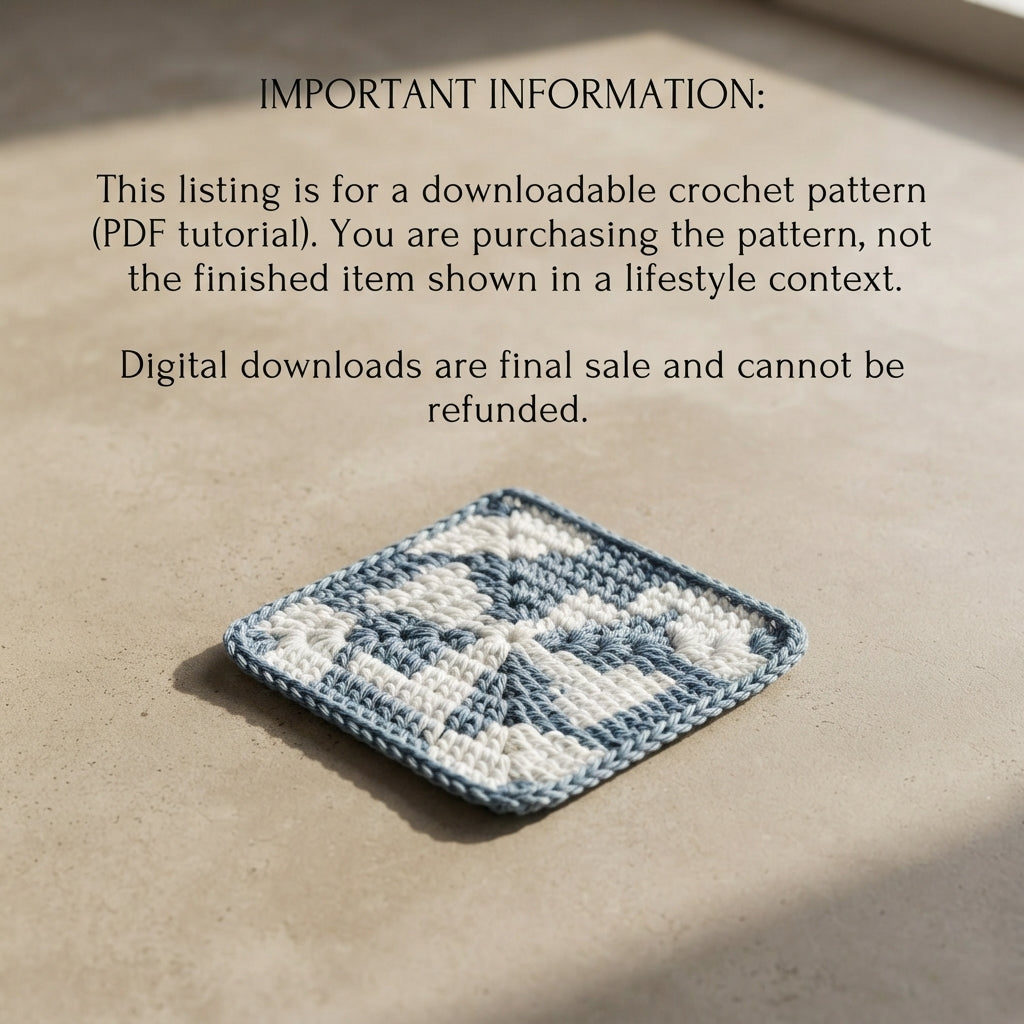 Pouch Cosmetic Bag Clutch | Crochet Pattern PDF