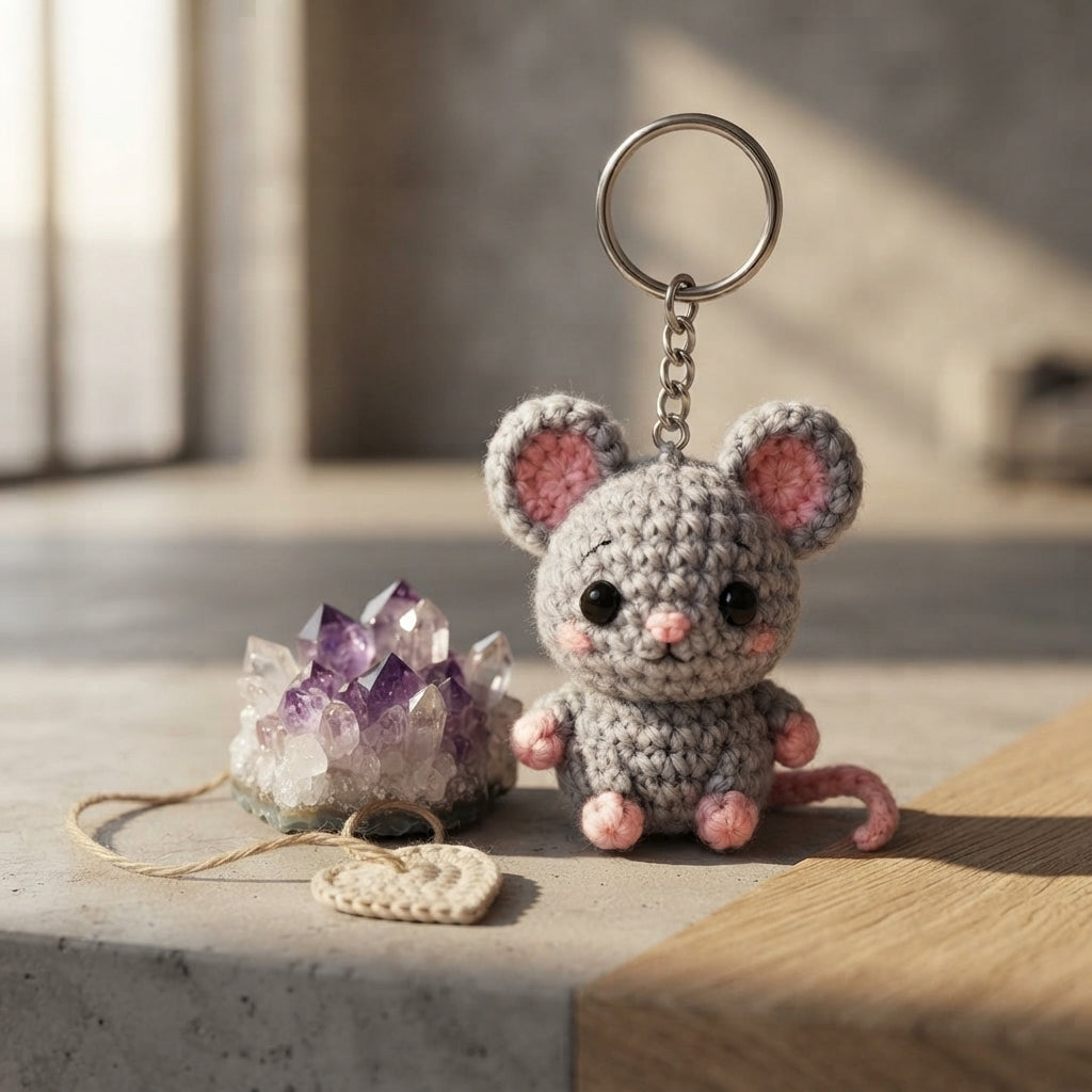 Sweet Mini Keychain | Crochet Keychain Pattern — Design 6