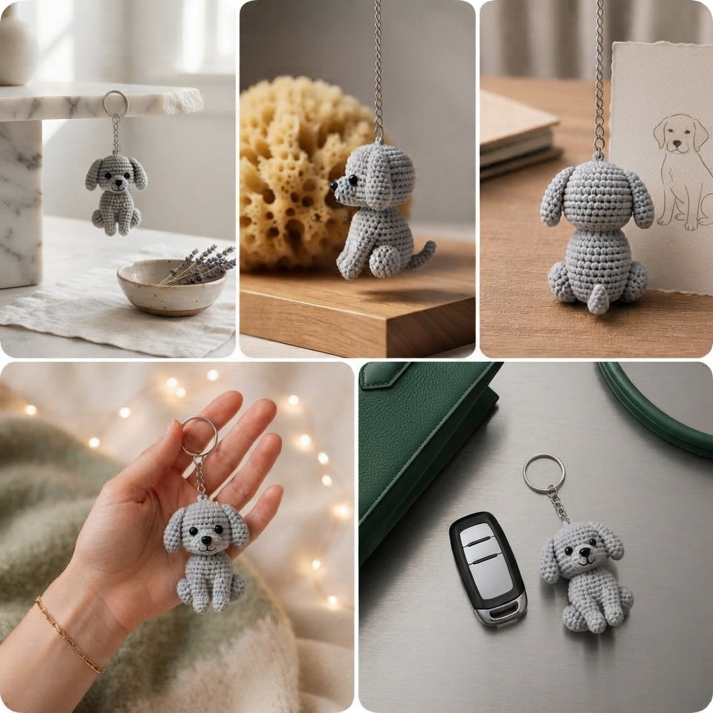 Sweet Amigurumi Puppy | Crochet PDF Pattern