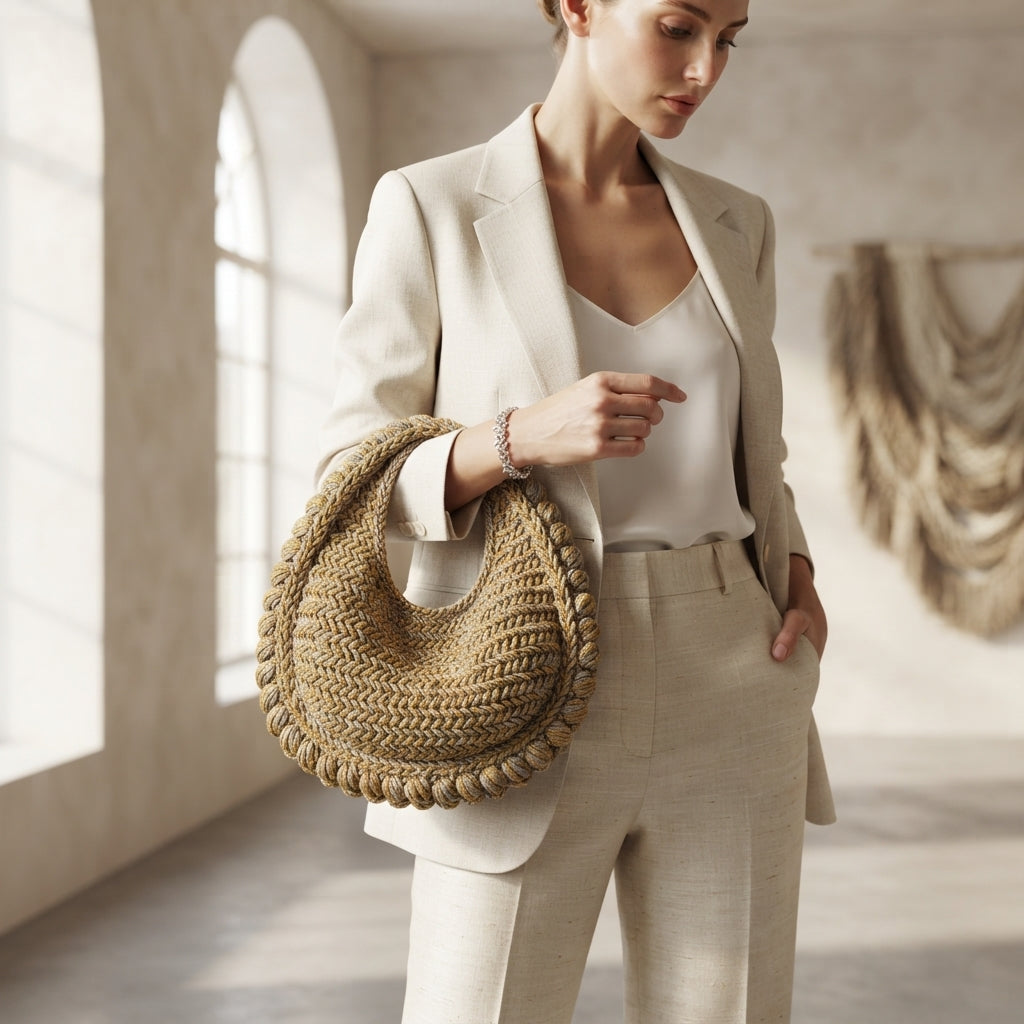 Purse Handbag Beach Bag | Crochet Pattern PDF