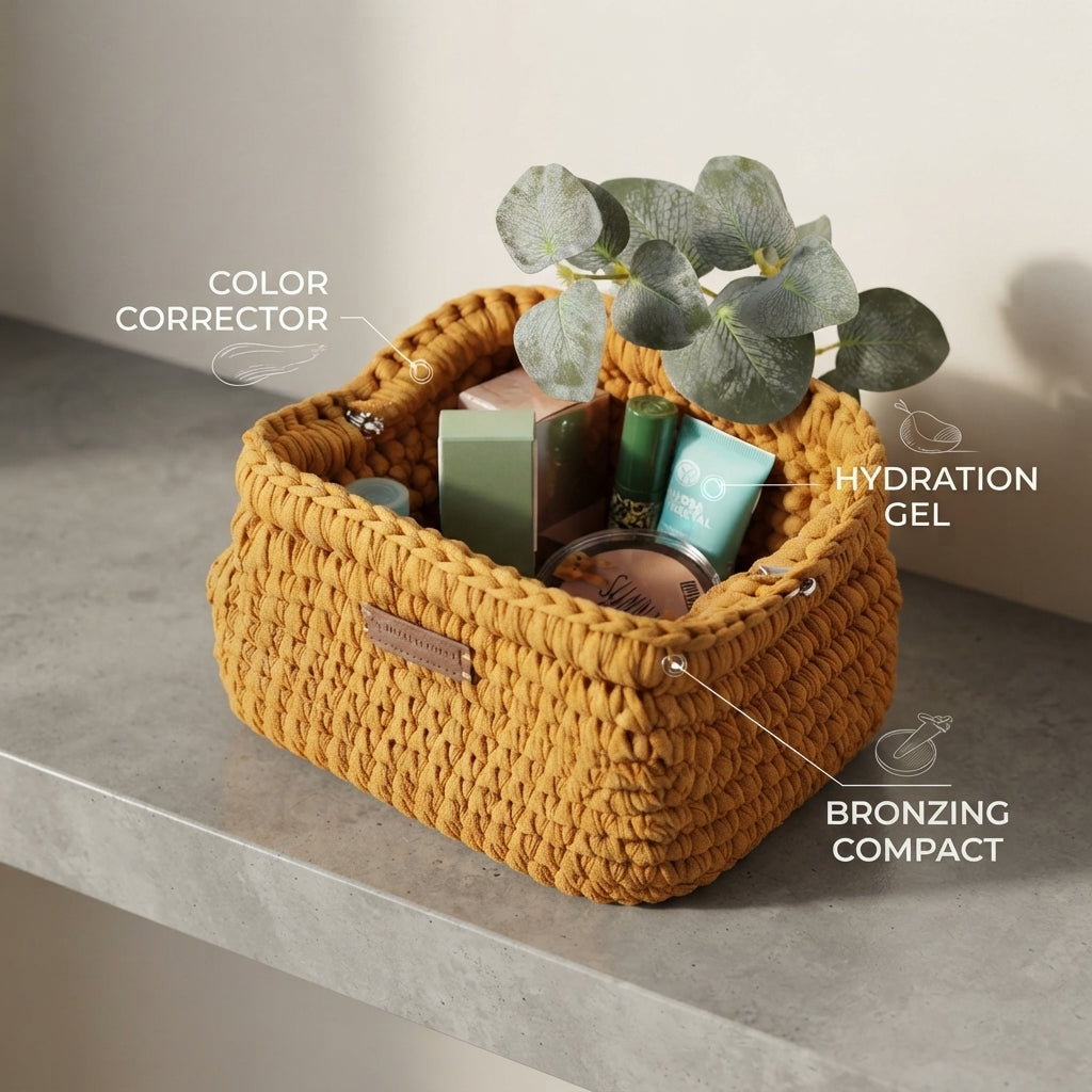 Pouch Cosmetic Bag Clutch | Crochet Pattern PDF