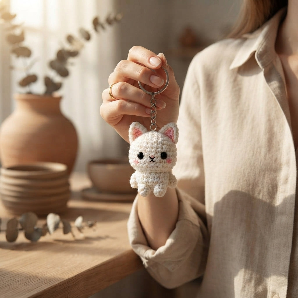 Sweet Mini Keychain | Crochet Keychain Pattern — Design 6