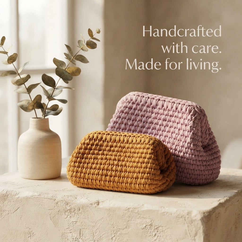Pouch Cosmetic Bag Clutch | Crochet Pattern PDF