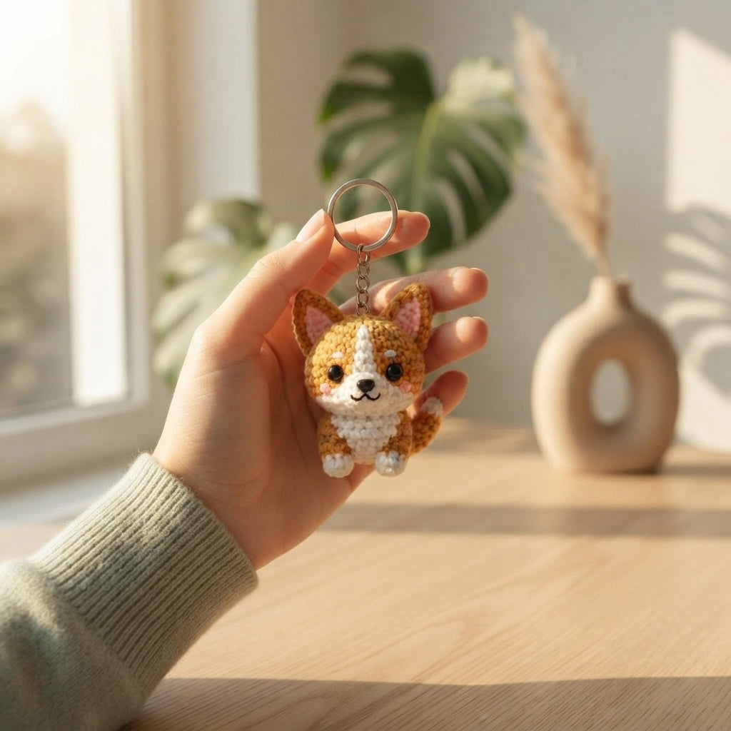 Sweet Mini Keychain | Crochet Keychain Pattern — Design 6