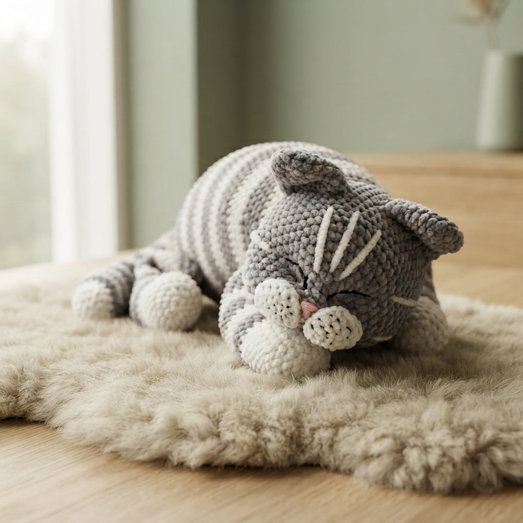 Cuddly Kitty Buddy | Crochet Pattern PDF