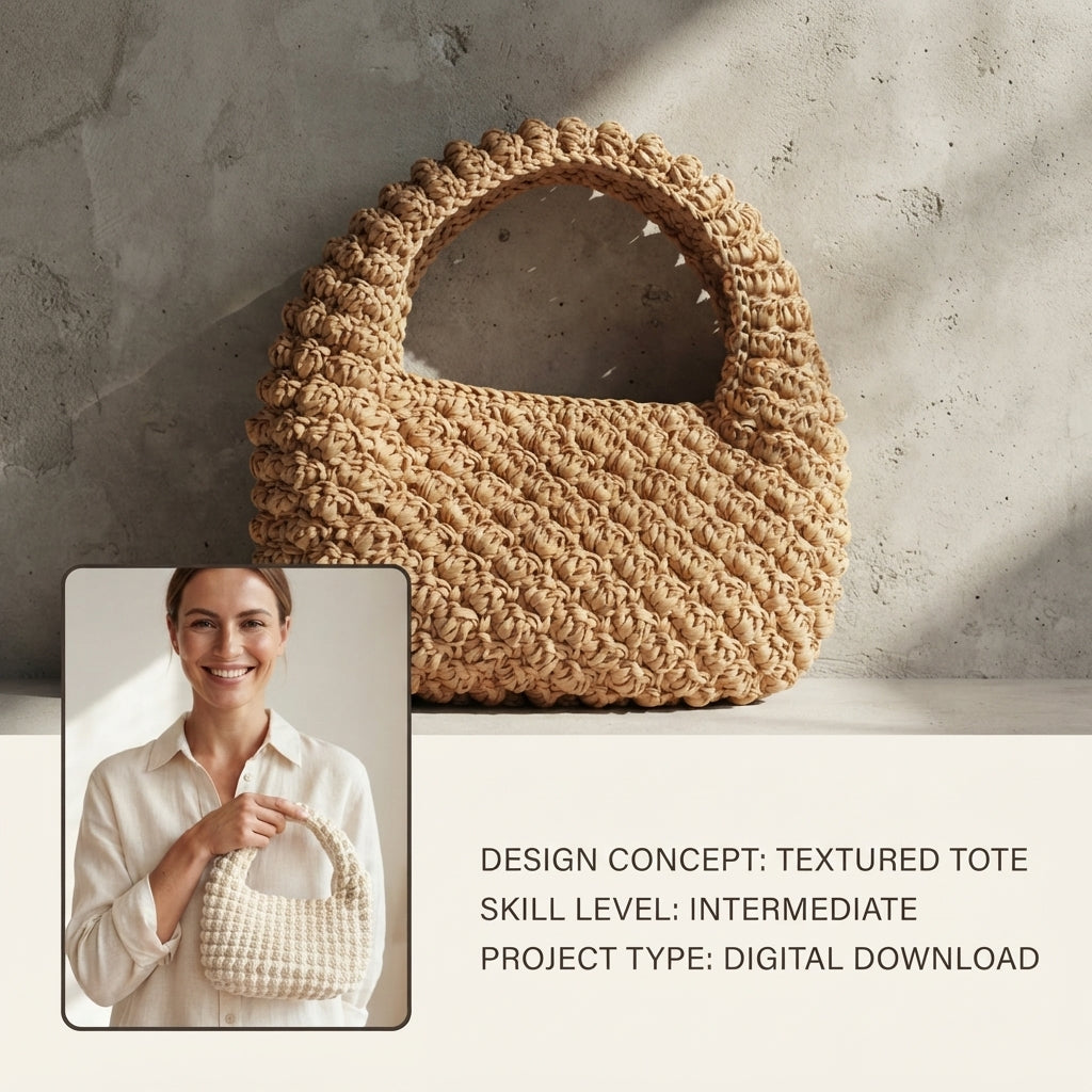 Handbag Hobo Bag Purse | Crochet Pattern PDF