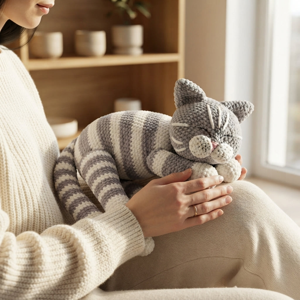 Cuddly Kitty Buddy | Crochet Pattern PDF