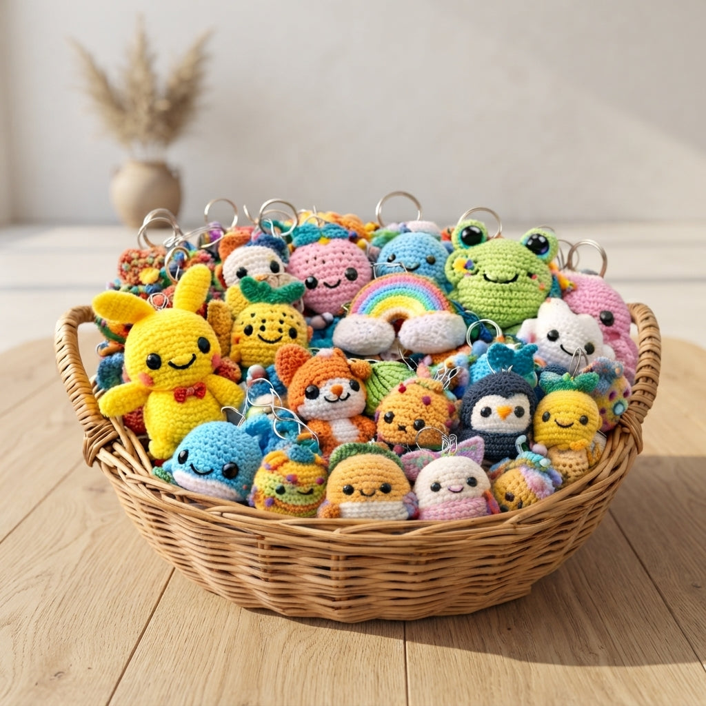 Premium 150+ Mini Charms | Amigurumi Pattern Pack