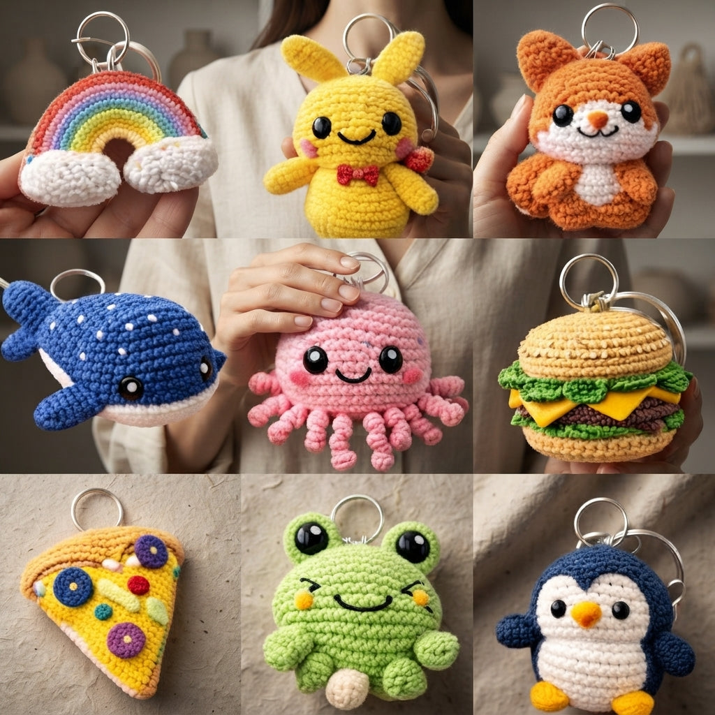 Premium 150+ Mini Charms | Amigurumi Pattern Pack