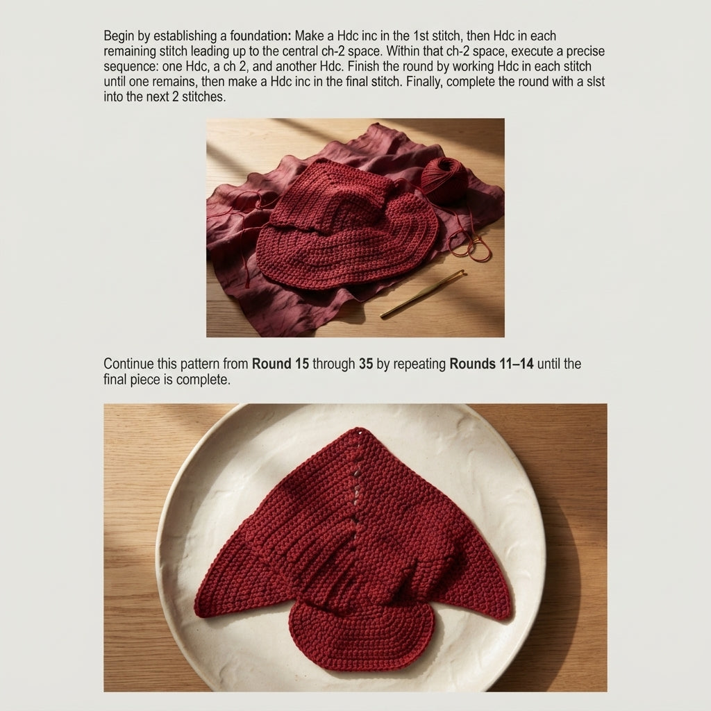 Charming Sun Visor Design | Crochet PDF Pattern — Design 9