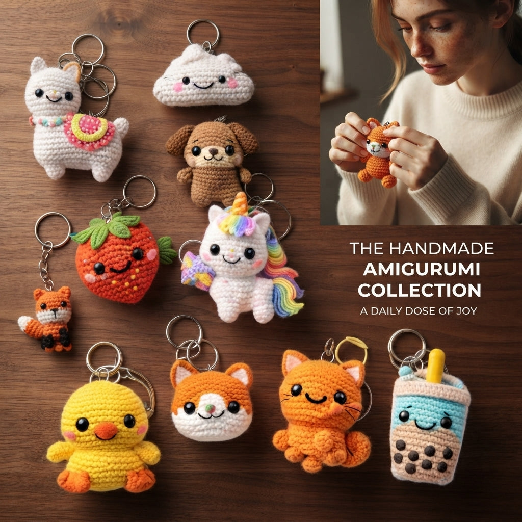 Premium 150+ Mini Charms | Amigurumi Pattern Pack
