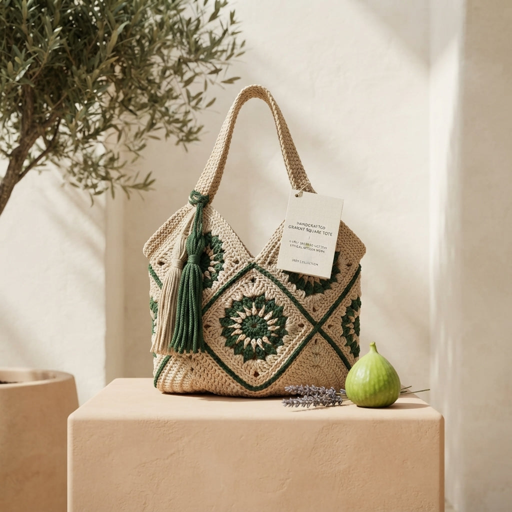 Market Bag Bag | Crochet Pattern PDF