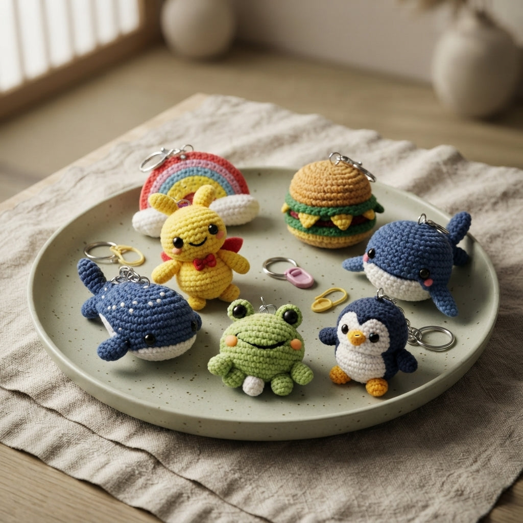 Premium 150+ Mini Charms | Amigurumi Pattern Pack