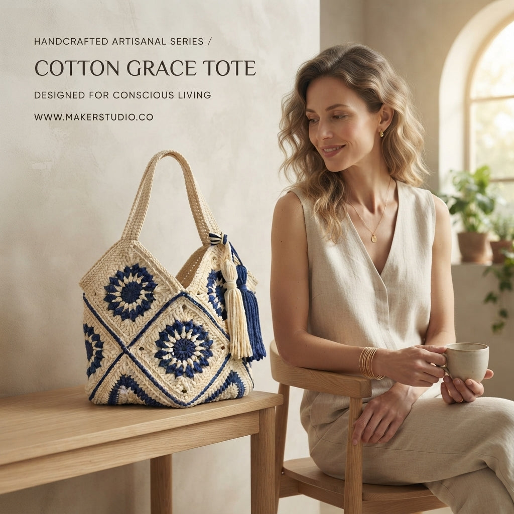 Market Bag Bag | Crochet Pattern PDF