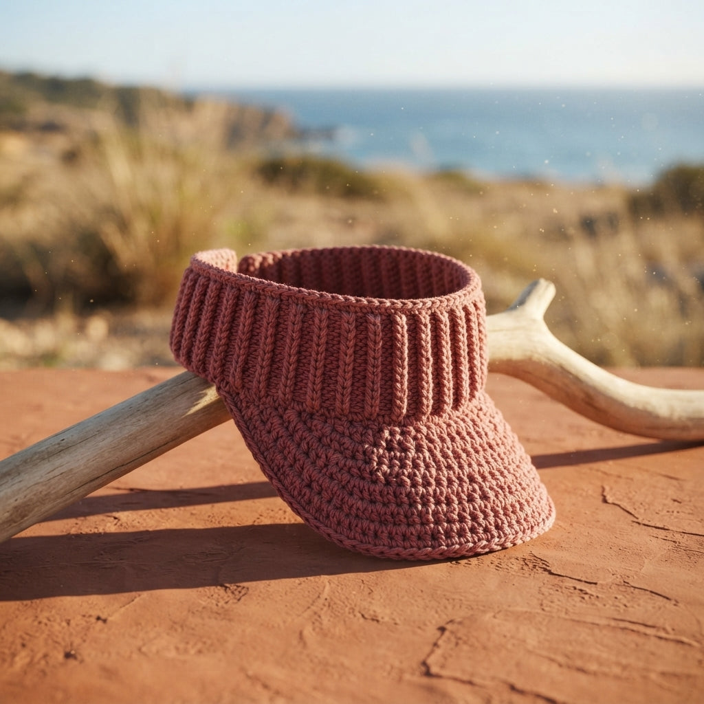 Breezy Visor | Summer Crochet Pattern — Design 2