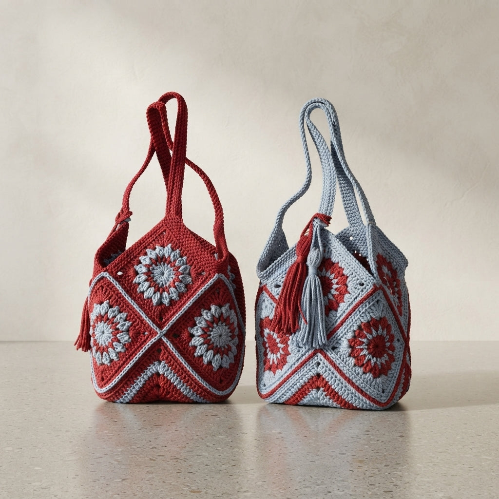 Market Bag Bag | Crochet Pattern PDF
