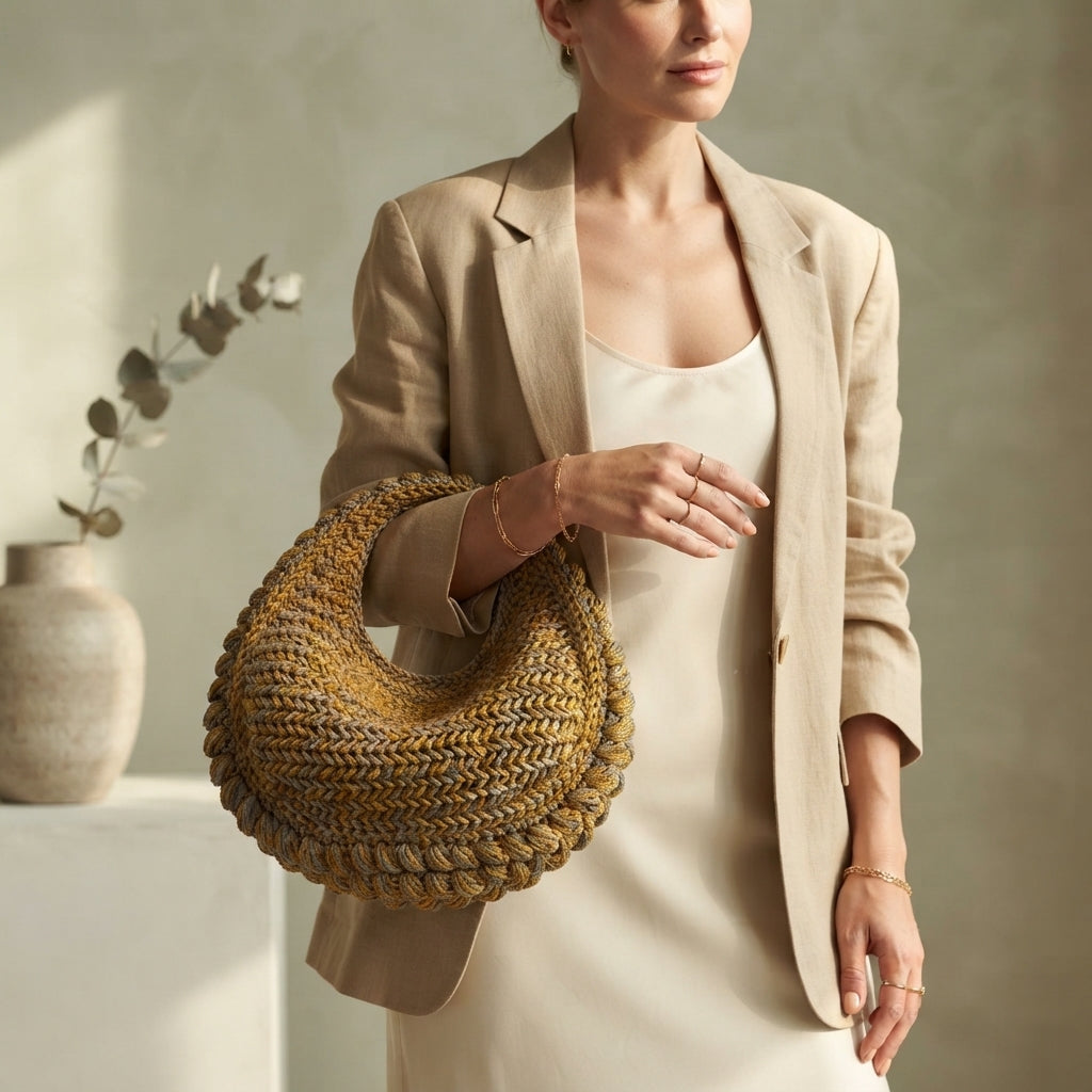 Purse Handbag Beach Bag | Crochet Pattern PDF