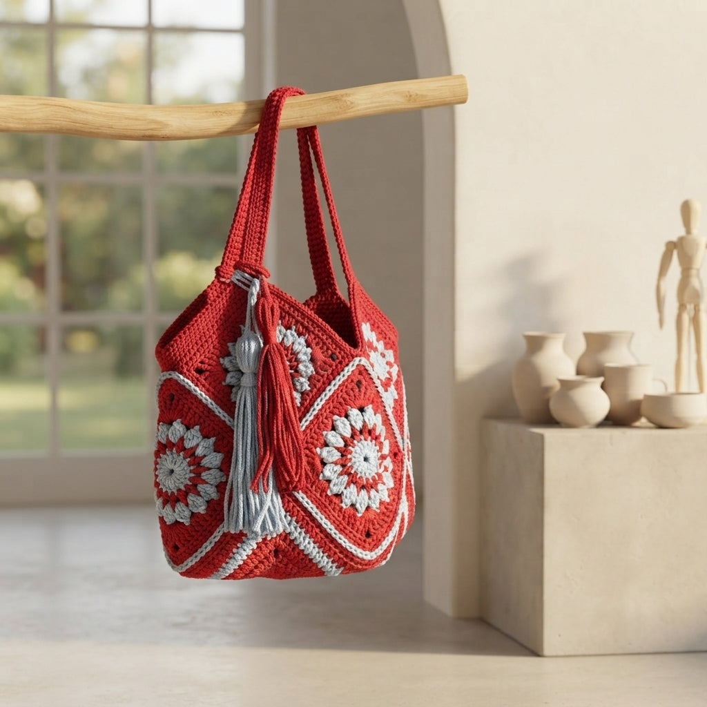 Market Bag Bag | Crochet Pattern PDF