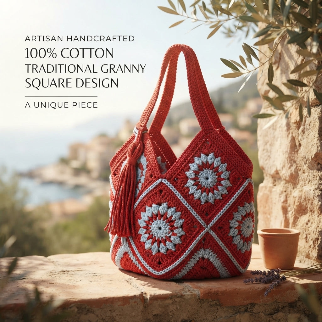 Market Bag Bag | Crochet Pattern PDF