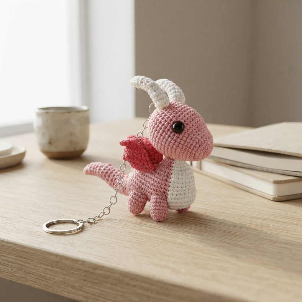 Delightful Keychain Mini | Amigurumi Keychain PDF — Design 3