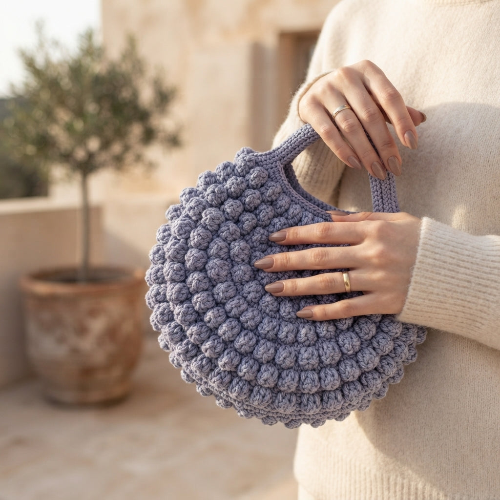 Circle Macaroon Bag | Crochet Pattern PDF