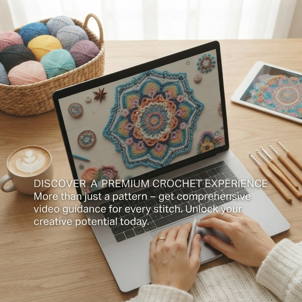 Circle Macaroon Bag | Crochet Pattern PDF