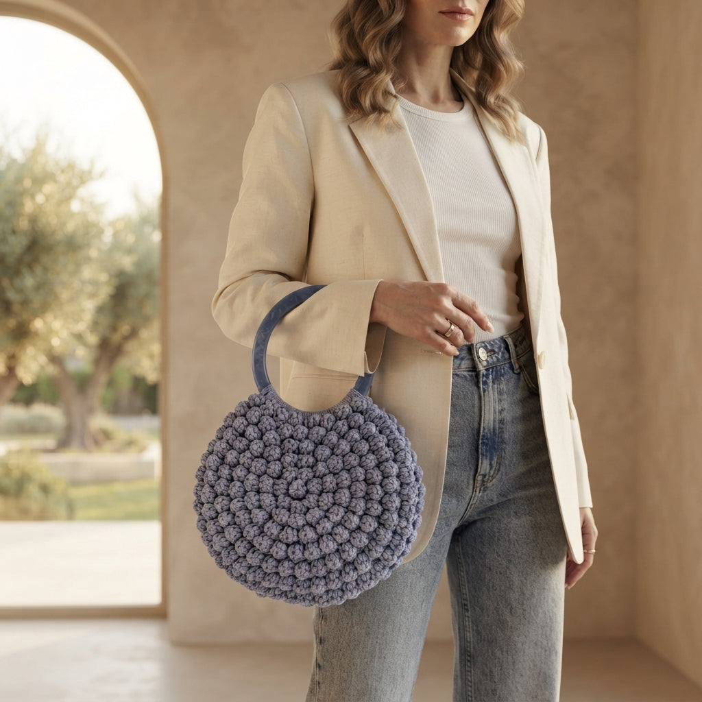 Circle Macaroon Bag | Crochet Pattern PDF