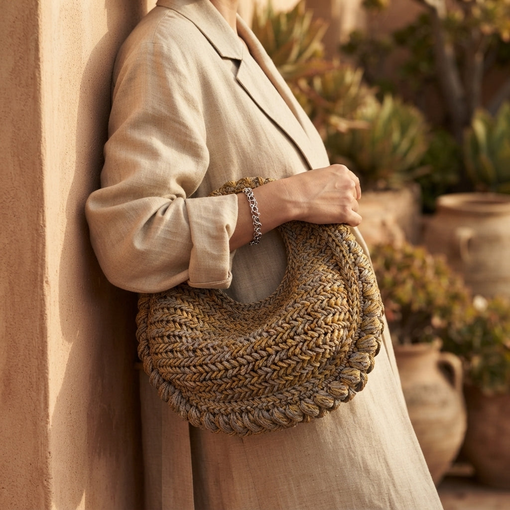 Purse Handbag Beach Bag | Crochet Pattern PDF