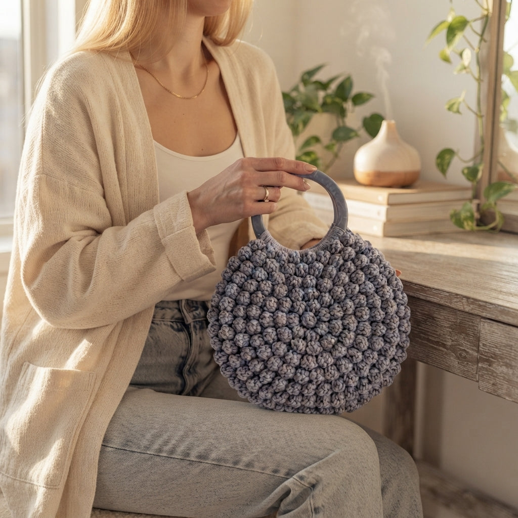 Circle Macaroon Bag | Crochet Pattern PDF